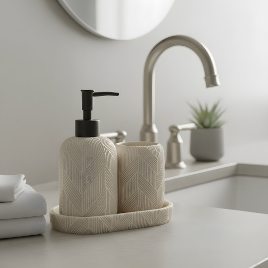 Bathroom Set - 3 Pcs